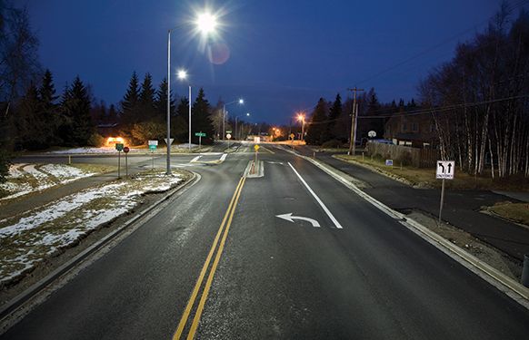case study of municipal lighting in Anchorage, Alaska