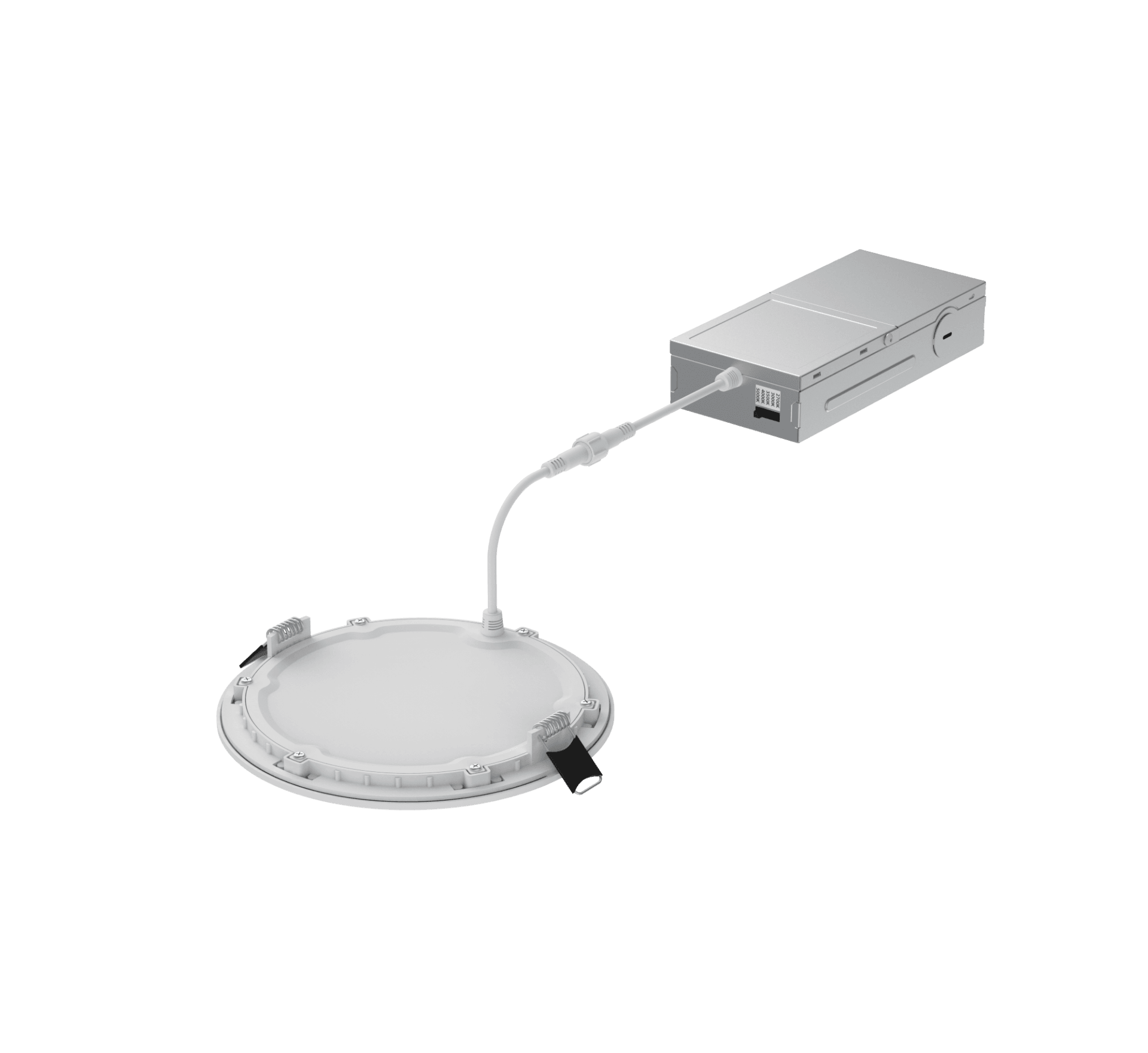 SDR Round 6 inch LED light fixture