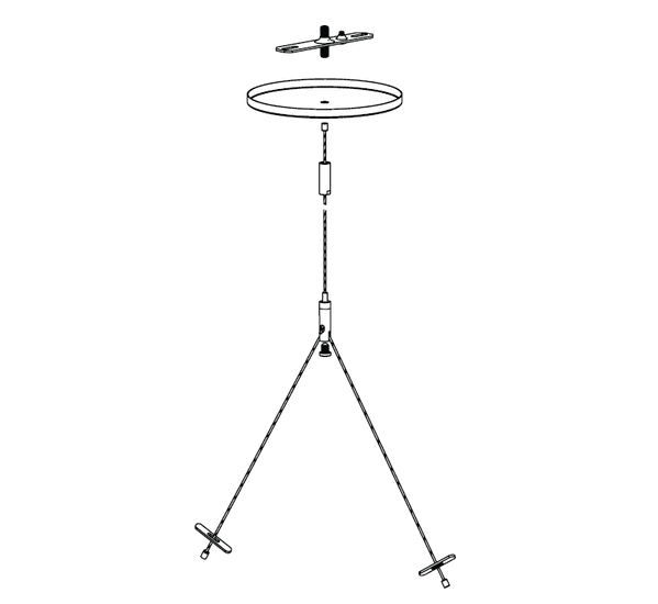 Adjustable Cable Kit for CR Troffers, Non-Feed