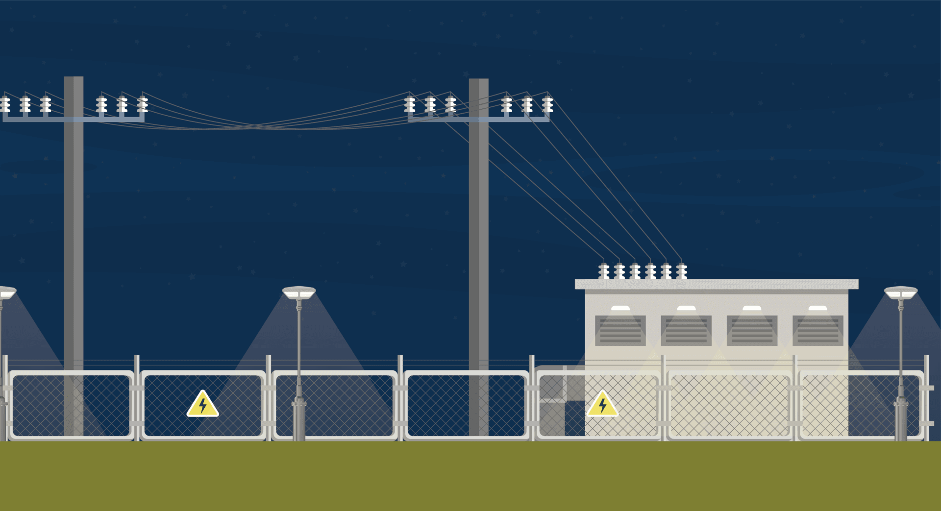 Security Substation infographic