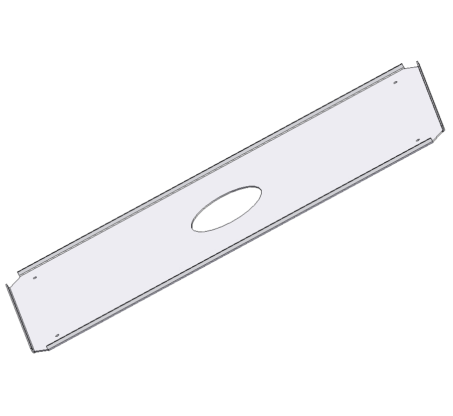 Single Backer Plate – 12" and 16″