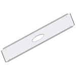 Single Backer Plate – 12" and 16″