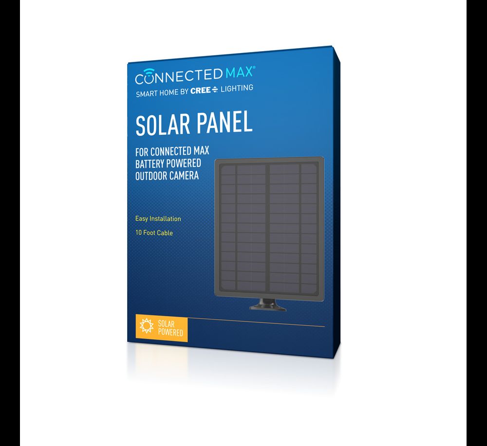 5_Outdoor Camera Solar Panel (CMACC-ODSP-BL)