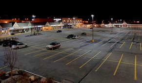 T.J. Maxx upgrades mall parking lot LED lights | Cree Lighting