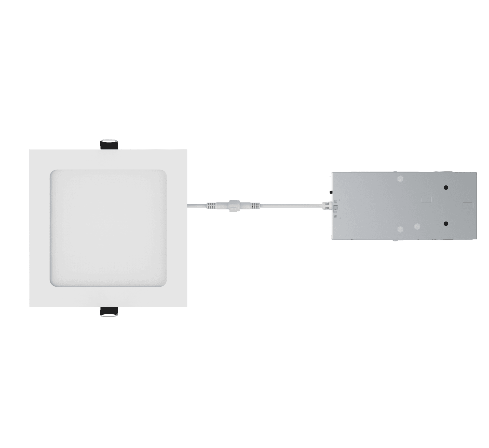 SDS Square 6 inch LED light fixture